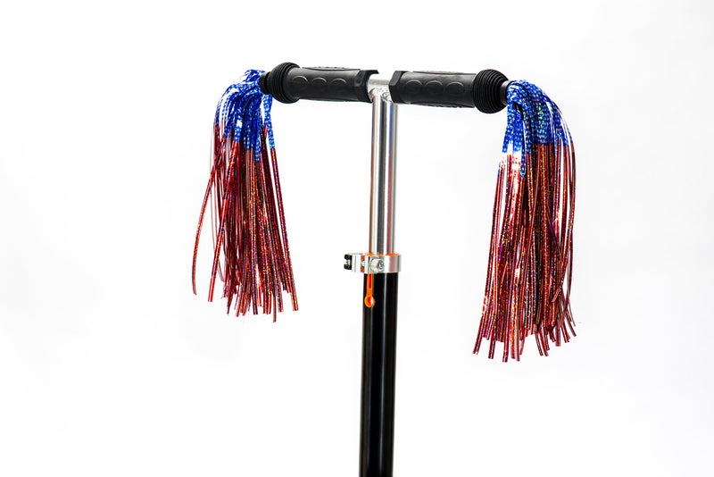 SCOOT Patriotic Stars & Stripes Bike Streamers for July 4th Celebrations - Image 4